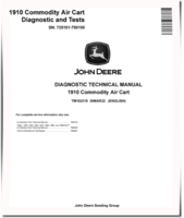 John Deere 1910 (SN: 725101-750100) Commodity Air Carts Diagnostic Manual (TM102319)
