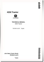 John Deere 4230 Tractors Technical Manual (TM1056)