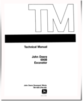 John Deere 690B Crawler Excavators Technical Manual (TM1093)