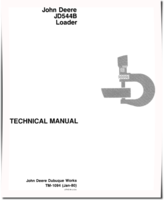 John Deere 544B and JD544B Wheel Loaders Technical Manual (TM1094)