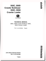 John Deere 350C, 350D Crawler Dozers, 350C and 355D Crawler Loaders Technical Manual (TM1115)