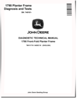 John Deere 1790 (SN. from 740101) Front-Fold Planters Diagnostic Manual (TM111719)