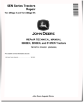 John Deere 5083EN, 5093EN and 5101EN T3/S2 and T3/S3A Tractors Repair Manual (TM112719)