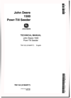 John Deere 1500 Powr-Till Seeders Technical Manual (TM1152)