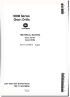 John Deere 9000 Grain Drills Technical Manual (TM1174)