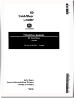 John Deere 60 Skid Steer Loaders Technical Manual (TM1185)
