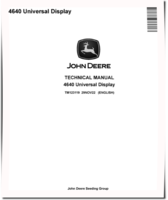 John Deere 4640 Universal Display Technical Manual (TM123119)