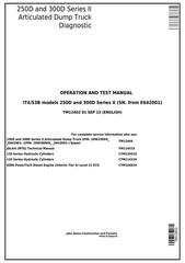 TM12402 - John Deere 250D Series II, 300D Series II ADT 1DW250D2__E642001- (iT4/S3B) Operation and Test Manual