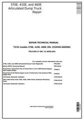 TM12409 - John Deere 370E, 410E, 460E ADT 1DW370E___CXXXXXX- (T2/S2) Repair Technical Manual