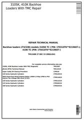TM12488 - John Deere 310SK TC, 410K TC Backhoe Loaders w.TMC (iT4/S3B) Service RepairTechnical Manual