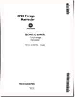 John Deere 4720 Forage Harvesters Technical Manual (TM1312)