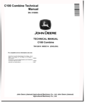 John Deere C100 (SN. from 010000), FMWORLD 4LZ-6 and 4LZ-7 Combines Technical Manual (TM132619)