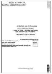 TM13299X19 - John Deere 310SL HL, 410L Backhoe Loader (SN.273920-) Diagnostic&Test Service Manual