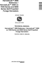John Deere HarvestLab 3000 Stationary and on 70X0/8000 Series Self-Propelled Forage Harvesters Technical Manual (TM137019)