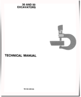 John Deere 30 and 50 Compact Excavators Technical Manual (TM1380)