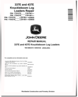 John Deere 337E and 437E Knuckleboom Log Loaders Repair Manual (TM13993X19)