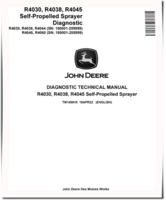 John Deere R4030, R4038, R4044, R4045 and R4060 Self-Propelled Sprayers (SN: 180001-209999) Diagnostic Manual (TM145819)