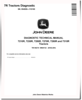 John Deere 7210R, 7230R, 7250R, 7270R, 7290R and 7310R Tractors (SN: 094000-110100) Diagnostic Manual (TM146219)