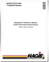 Hagie DTS10 (SN: 016001-017500) Self-Propelled Sprayers Diagnostic Manual (TM149519)