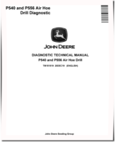 John Deere P540 and P556 Air Hoe Drills Diagnostic Manual (TM151819)