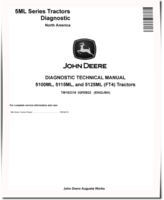 John Deere 5100ML, 5115ML and 5125ML FT4 Tractors (North American Edition) Diagnostic Manual (TM152319)