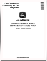 John Deere C650 Tow Behind Commodity Air Carts Diagnostic Manual (TM152619)