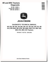 John Deere 8RX 310, 8RX 340, 8RX 370, 8RX 410 Tracked Tractors, 8R 230, 8R 250, 8R 280, 8R 310, 8R 340, 8R 370, 8R 410, 8R-2304, 8R-2704 and 8R-3004 Tractors Diagnostic Manual (TM153619)