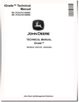 John Deere iGrade™ (PIN. from PCXL01C150000, PCXL01D150000) System Technical Manual (TM155219)