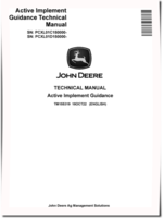 John Deere Active Implement Guidance System (PIN. from PCXL01C150000, PCXL01D150000) Technical Manual (TM155319)