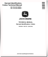John Deere Harvest Identification, Cotton (PIN. from PCXL02C150000, PCXL02D150000) Technical Manual (TM155619)