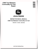 John Deere C650 Tow Between Commodity Air Carts Repair Manual (TM157019)