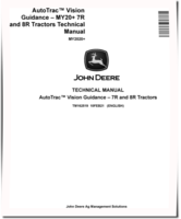 John Deere AutoTrac™ Vision Guidance Systems for MY20+ 7R and 8R Tractors Technical Manual (TM162519)