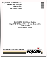 Hagie STS 10, STS 12, STS 14 and STS 16 Crop Sprayers (SN: 020001-21500) Diagnostic Manual (TM163219)