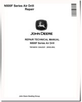 John Deere N530F, N540F, N543F and N560F Air Drills Repair Manual (TM164519)