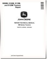 John Deere 5090M, 5100M, 5115M and 5125M Tractors Repair Manual (TM167219)