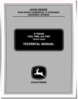 John Deere Z-Trak F620, F680 and F687 Zero-Turn Mowers Technical Manual (TM1678)