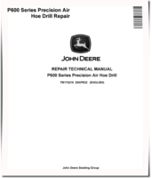 John Deere P660, P670, P680 and P690 Precission Air Hoe Drills Repair Manual (TM174219)
