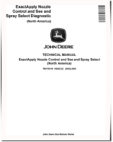 John Deere ExactApply Nozzle Control & See & Spray Select Systems (North America) Technical Manual (TM178119)