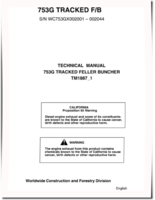John Deere 753G (SN: WC753GX002001-002044) Feller Bunchers Technical Manual (TM1887-1)