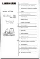 John Deere 1050C, 950C, Liebherr 742 and 752 Crawler Dozers Repair Manual (TM1946)