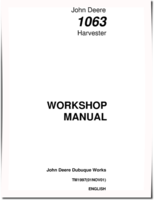 John Deere 1063 Harvesters Workshop Manual (TM1997)