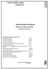 TM2083 - John Deere 744J and 824J 4WD Loaders Diagnostic, Operation and Test Service Manual