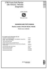 TM2159 - John Deere 1790 Front-Fold Planters (SN.705101–740100) Diagnostic and Tests Service Manual