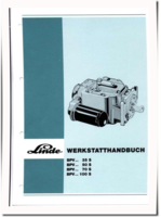 Linde BPV 100S, BPV 35S, BPV 50S and BPV 70S Hydraulic Pumps Technical Manual (TM2226)
