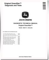 John Deere Original GreenStar System Diagnostic Manual (TM2240)