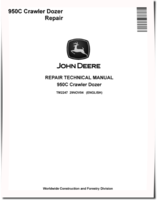 John Deere 950C Crawler Dozers Repair Manual (TM2247)
