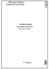 TM2265 - John Deere 896 Auger Platform Diagnostic and Repair Technical Service Manual