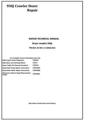 TM2364 - John Deere 950J Crawler Dozer Service Repair Technical Manual