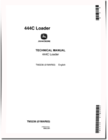 John Deere 444C 4WD Loaders Technical Manual (TM3236)