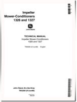 John Deere Impeller 1326 and 1327 Mower-Conditioners Technical Manual (TM3260)